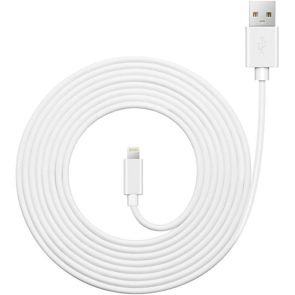 Image of Exian Lightning USB Cable, 3 Meter, White