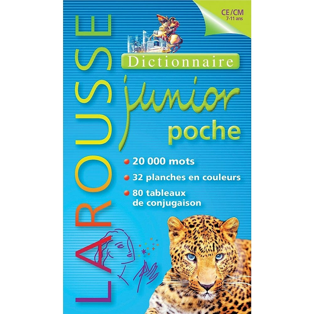 Image of French Reference Book - Larousse Dictionnaire Junior Poche De 7 a 11 Ans