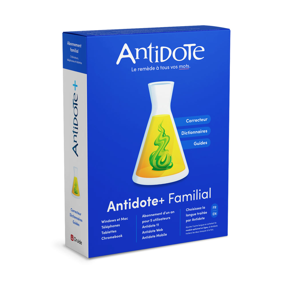 Image of Druide Antidote+ Family - 5 Users