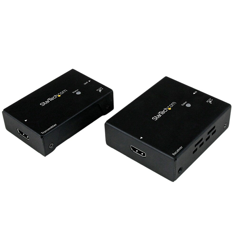 Image of Startech HDMI Over Single Cat 5e/6 Extender with Power Over Cable, 70m/230'