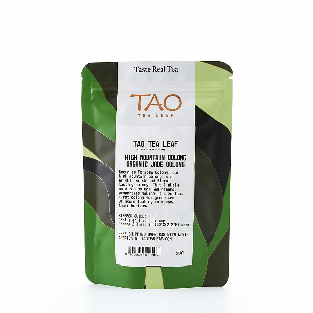 Image of Tao Tea Leaf Organic Taiwan High Mountain Oolong Tea - Loose Leaf - 50g