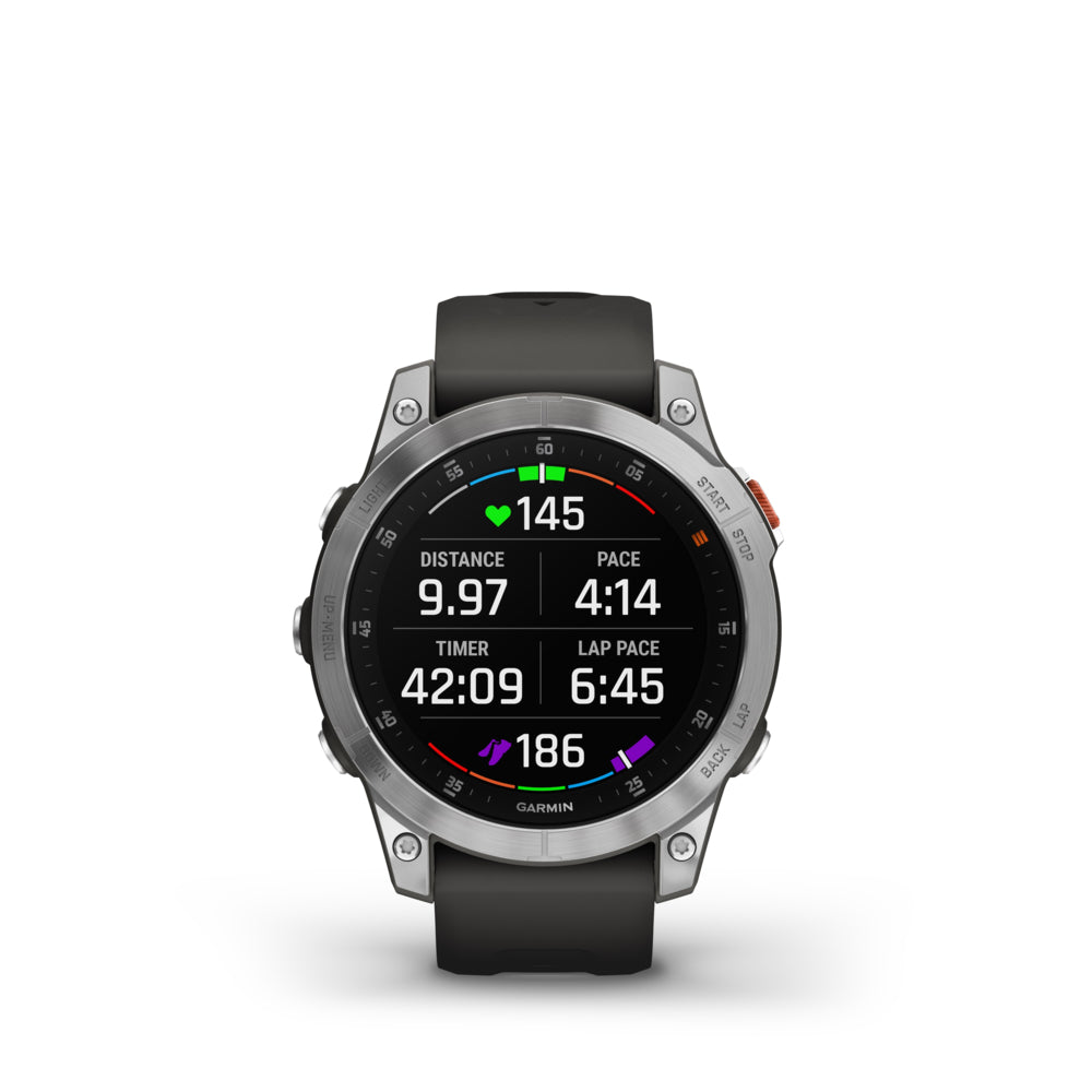 Image of Garmin epix (Gen 2) GPS Smartwatch & Fitness Tracker - Slate Steel