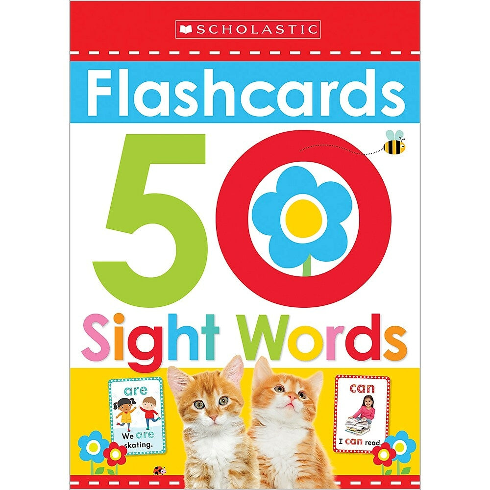 Image of Scholastic Early Learners Flashcards, 50 Sight Words