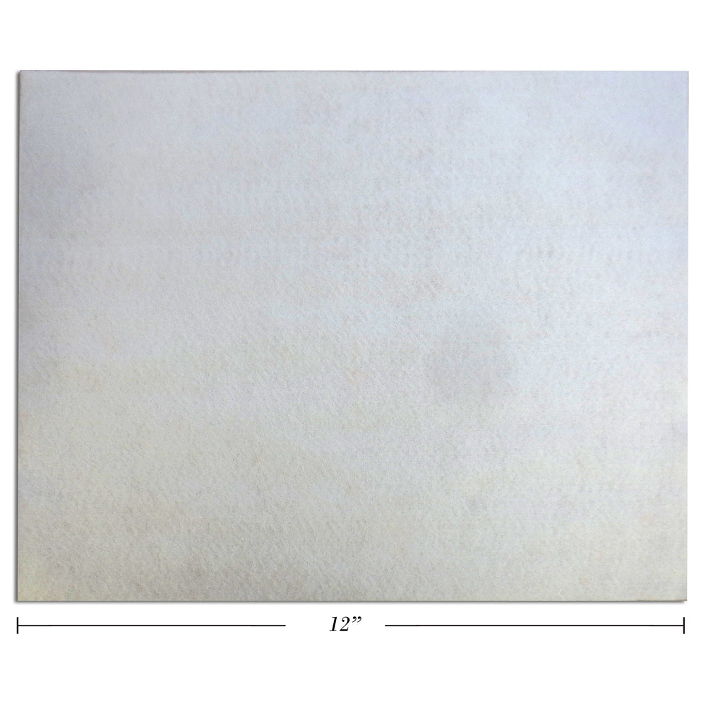 Image of Selectum Felt Sheets - 9"W x 12"L - White - 10 Pack