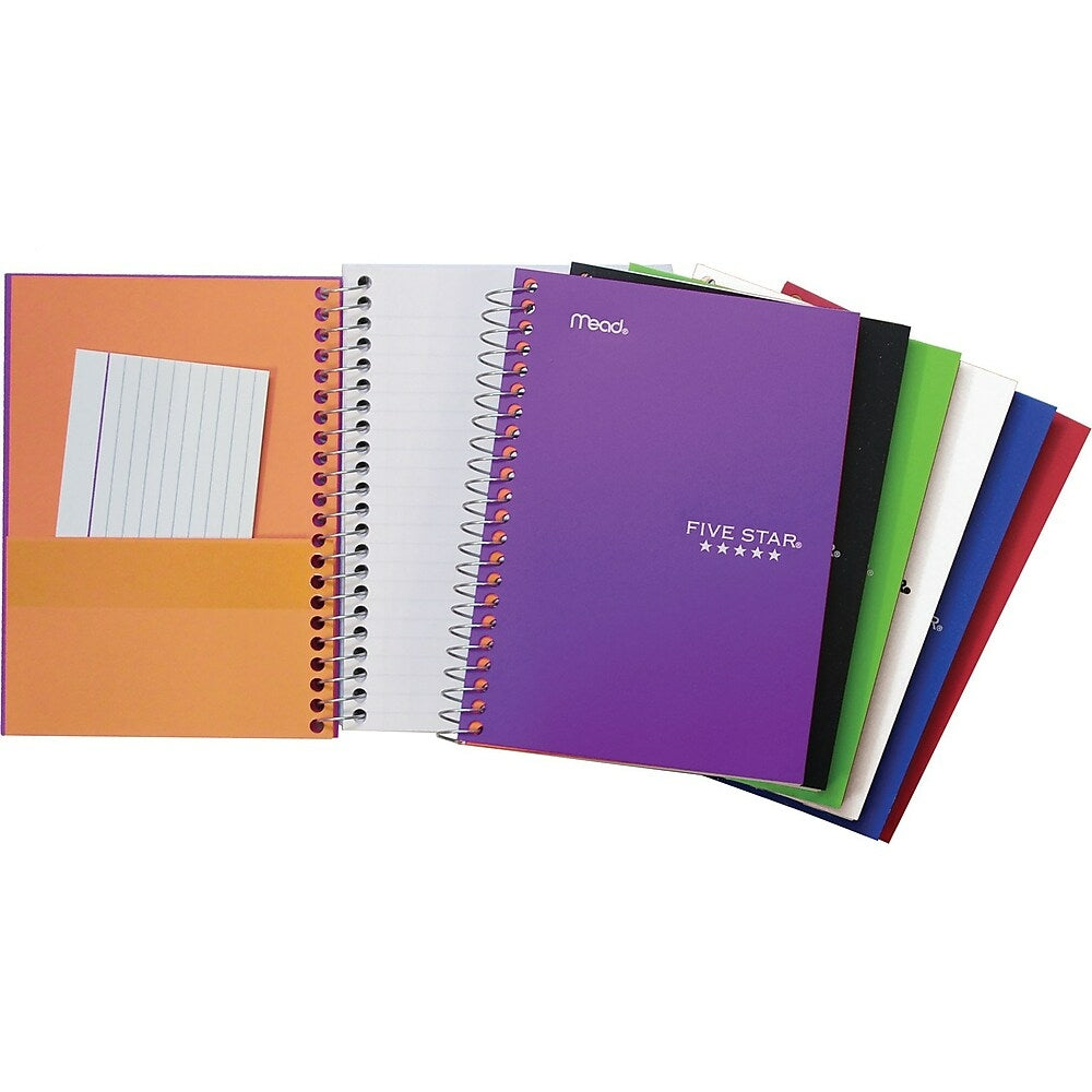 Image of Five Star Personal Premium Notebook - 5" x 7" - Assorted - 160 Pages