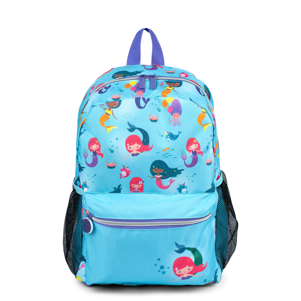 Image of Bondstreet Kids Backpack - Light Blue Mermaid