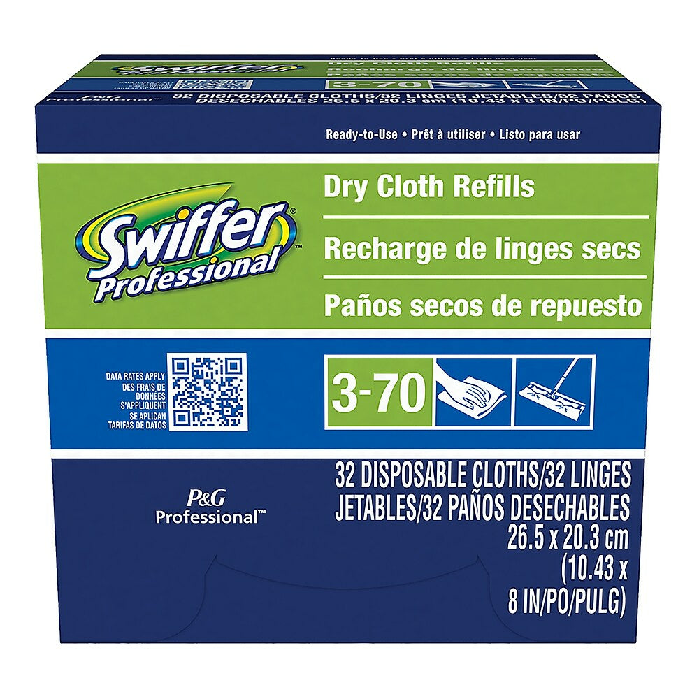 Image of Swiffer Professional Duster Dry Cloth Sweeping Pad Refills for Swiffer Sweeper - 32 Pack