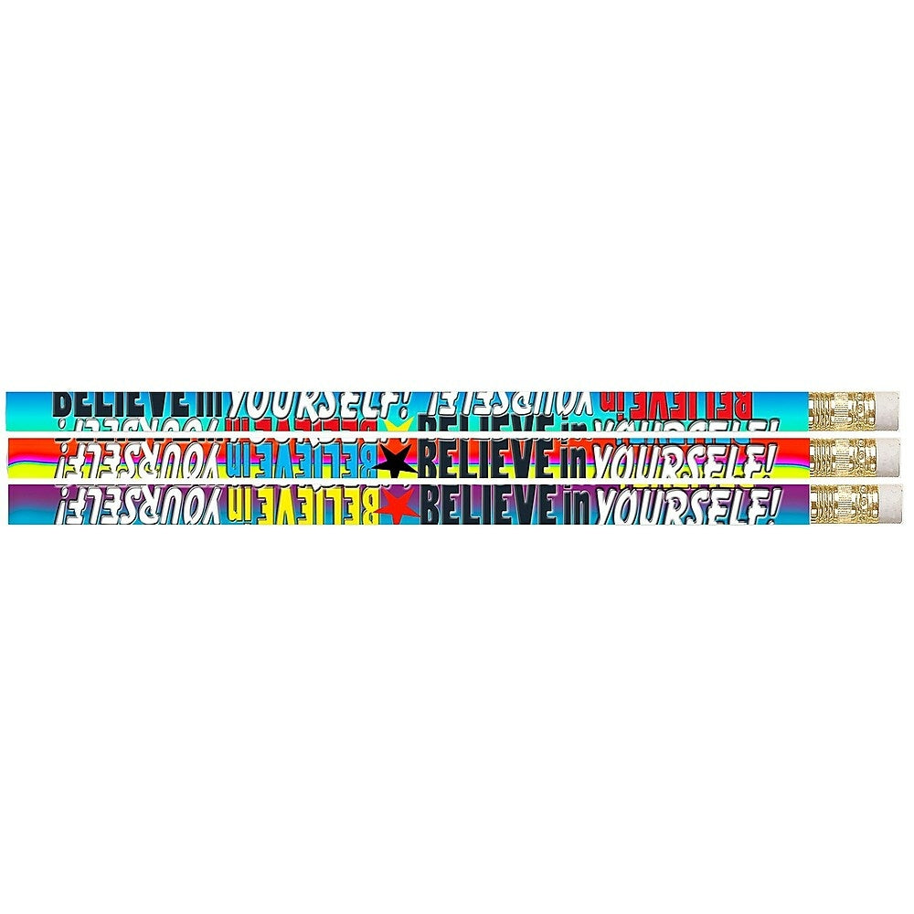 Image of Musgrave Pencil Company "Believe In Yourself" Pencils - 144 Pack