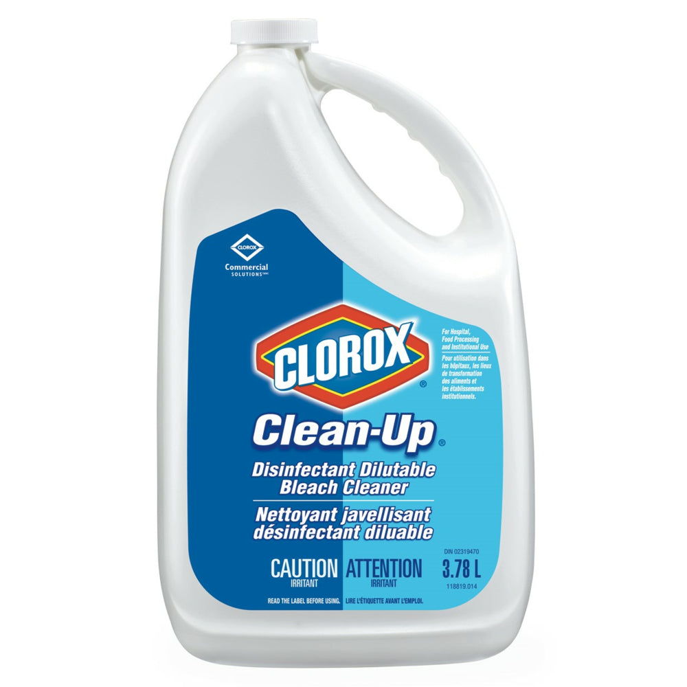 Image of Clorox Commercial Solutions Clean-Up Disinfectant Bleach Cleaner - 3.78L, Assorted