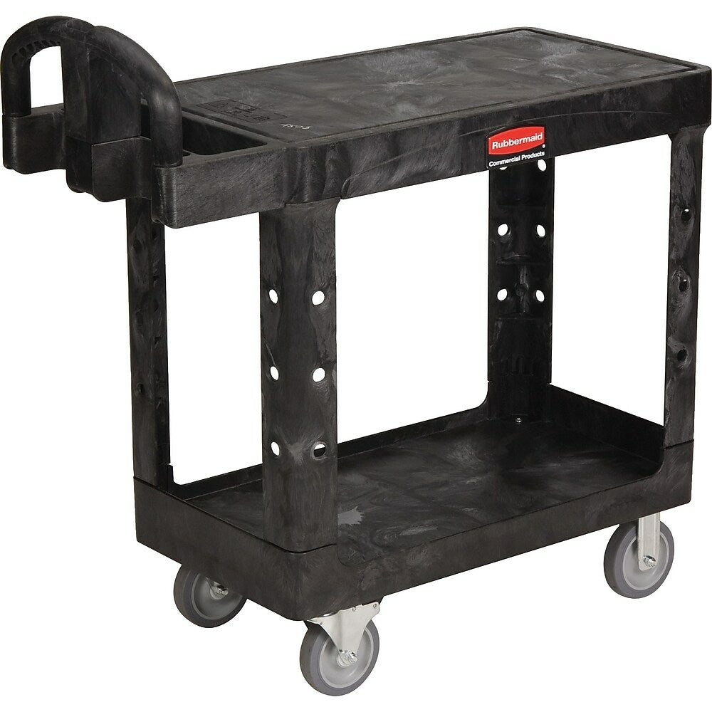 Image of Rubbermaid Flat-Shelf Cart, 33" x 19" x 38"