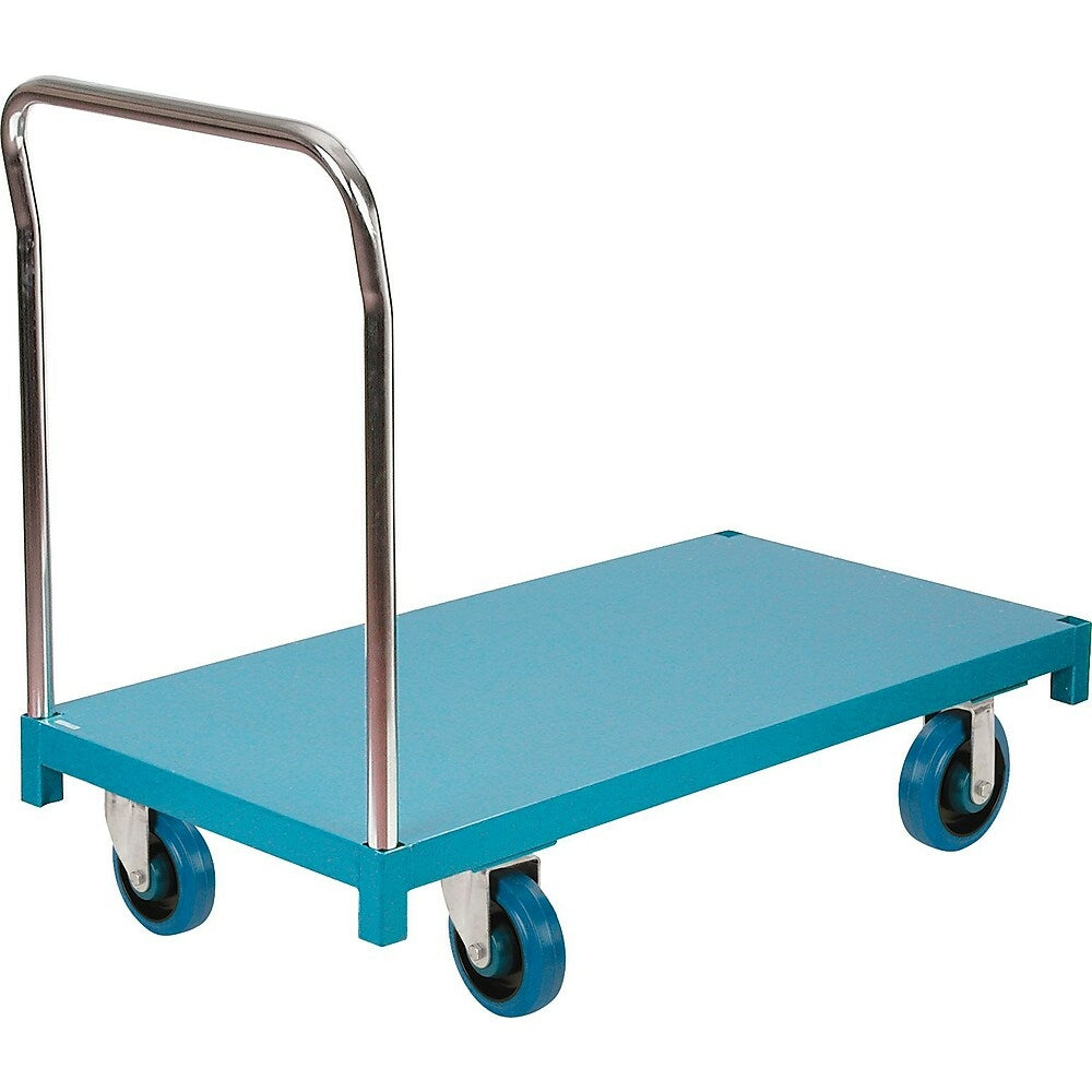 Image of Kleton Platform Truck, 60" L x 30" W, 1200 Lbs. Capacity, Rubber Casters