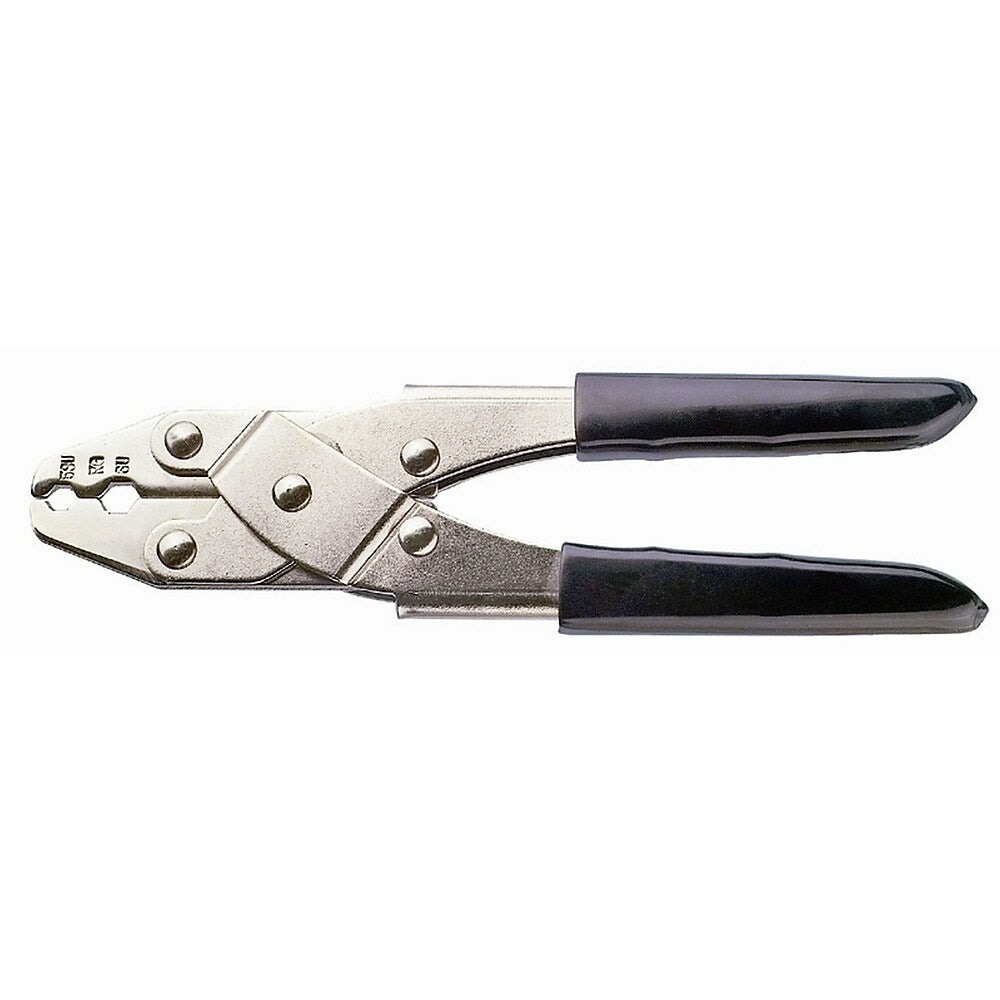 Image of HVTools Connector Crimping Tool, Hex Type, 11" x 5" x 1", Silver/Black