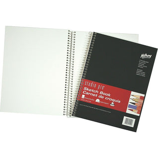 Large A4 Size Sketch Pad Spiral Bound Hardcover Blank Paper 60 Sheets
