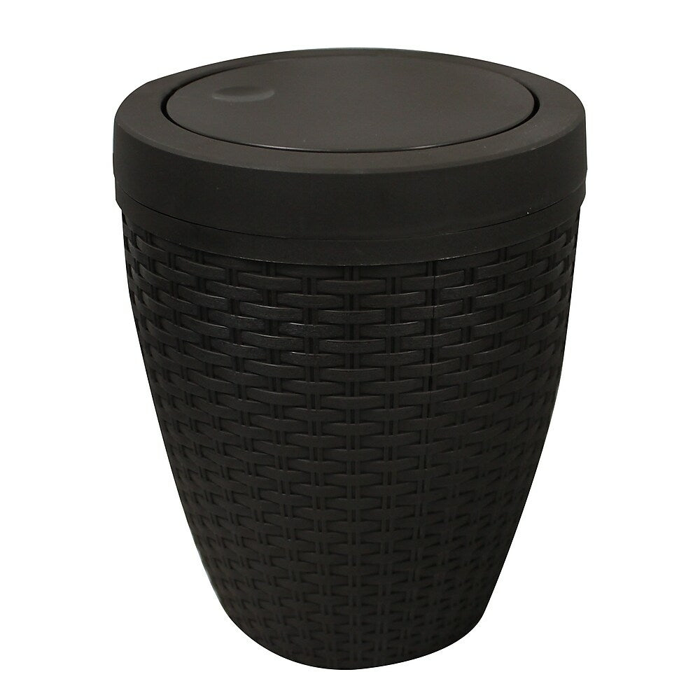 Image of Modern Homes 7L Round Bath Bin - Brown