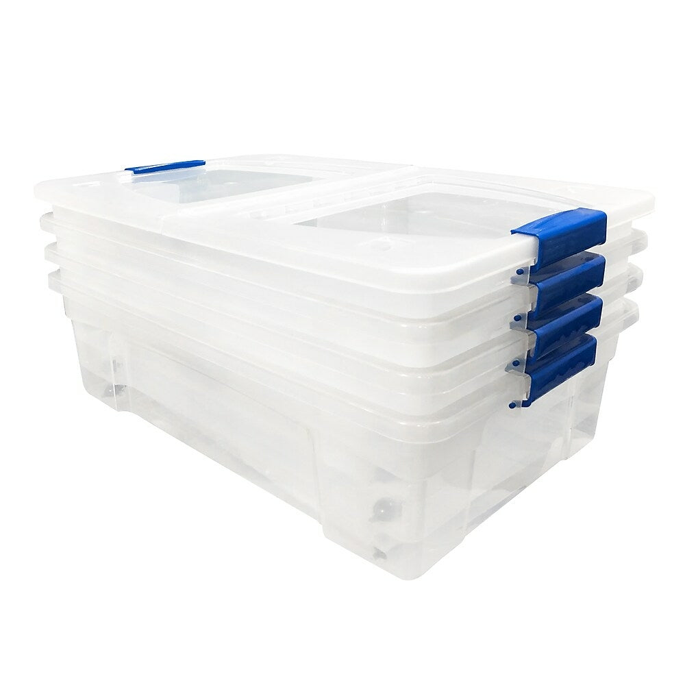 Image of Modern Homes 28L Storage Bins - 4 Pack