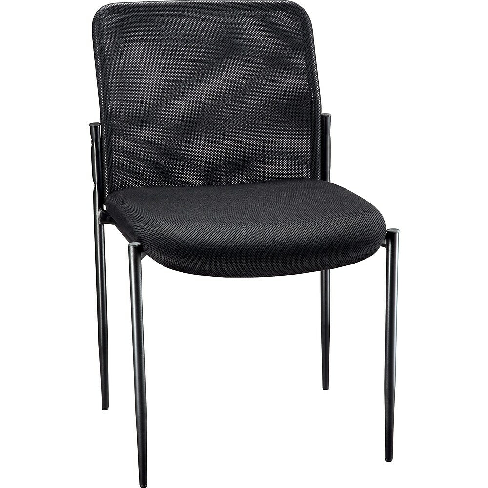 Image of Staples Roaken Mesh Guest Chair without Arms - Black