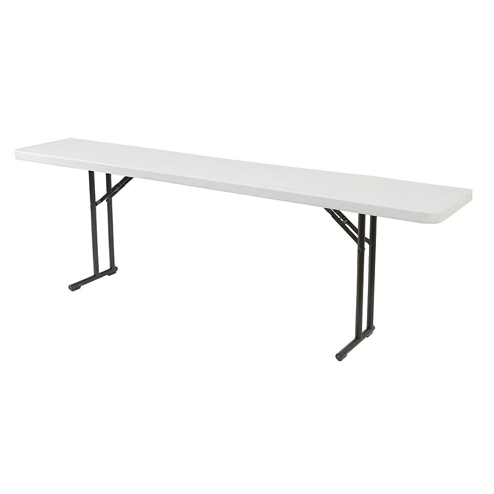 Image of National Public Seating 60" Folding Table, Grey (BT18601) (BT18601)
