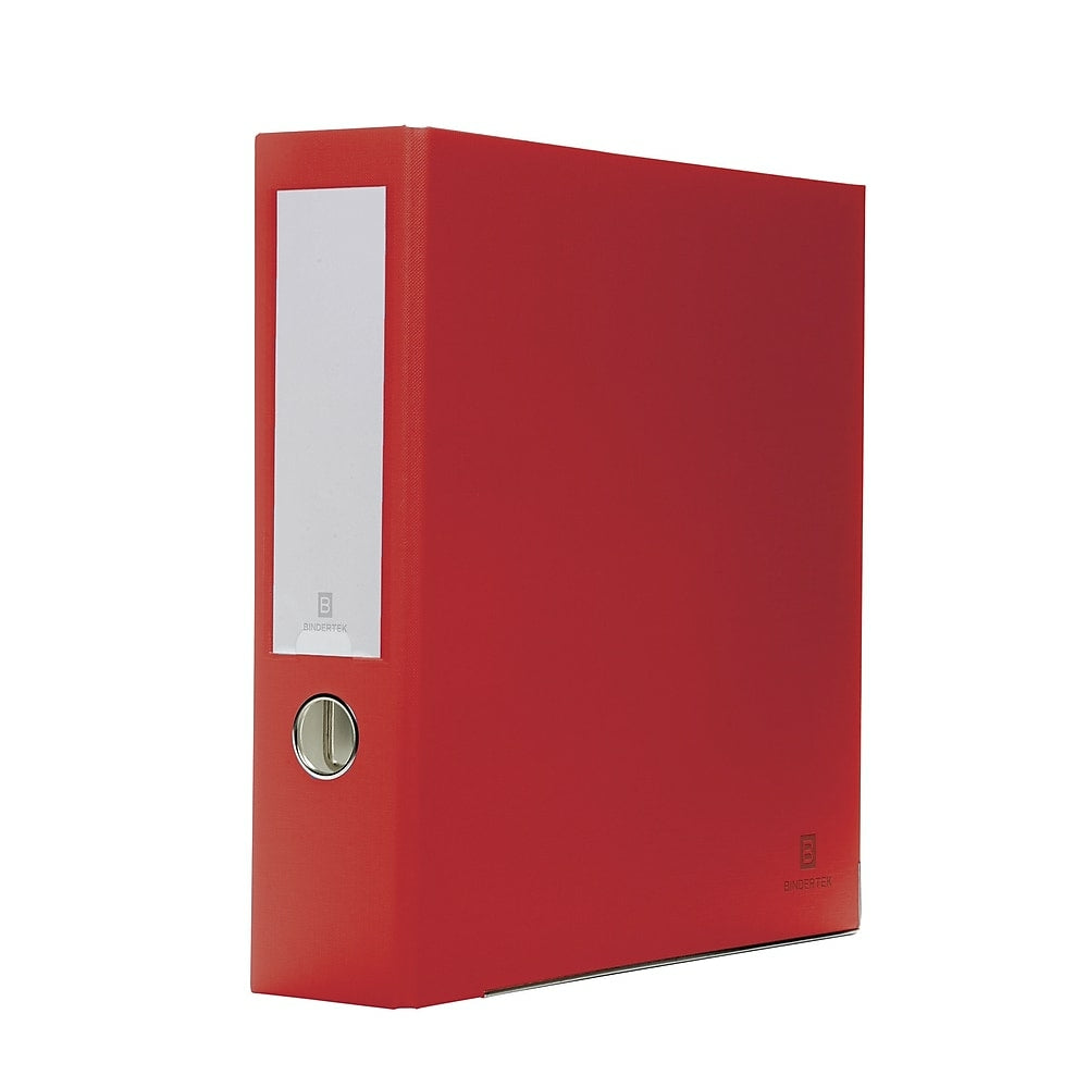 Image of Bindertek 3-Ring 3-Inch Premium Binders - Red
