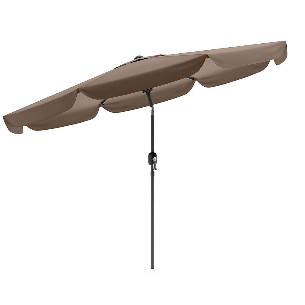 Image of CorLiving Tilting Patio Umbrella, Sandy Brown