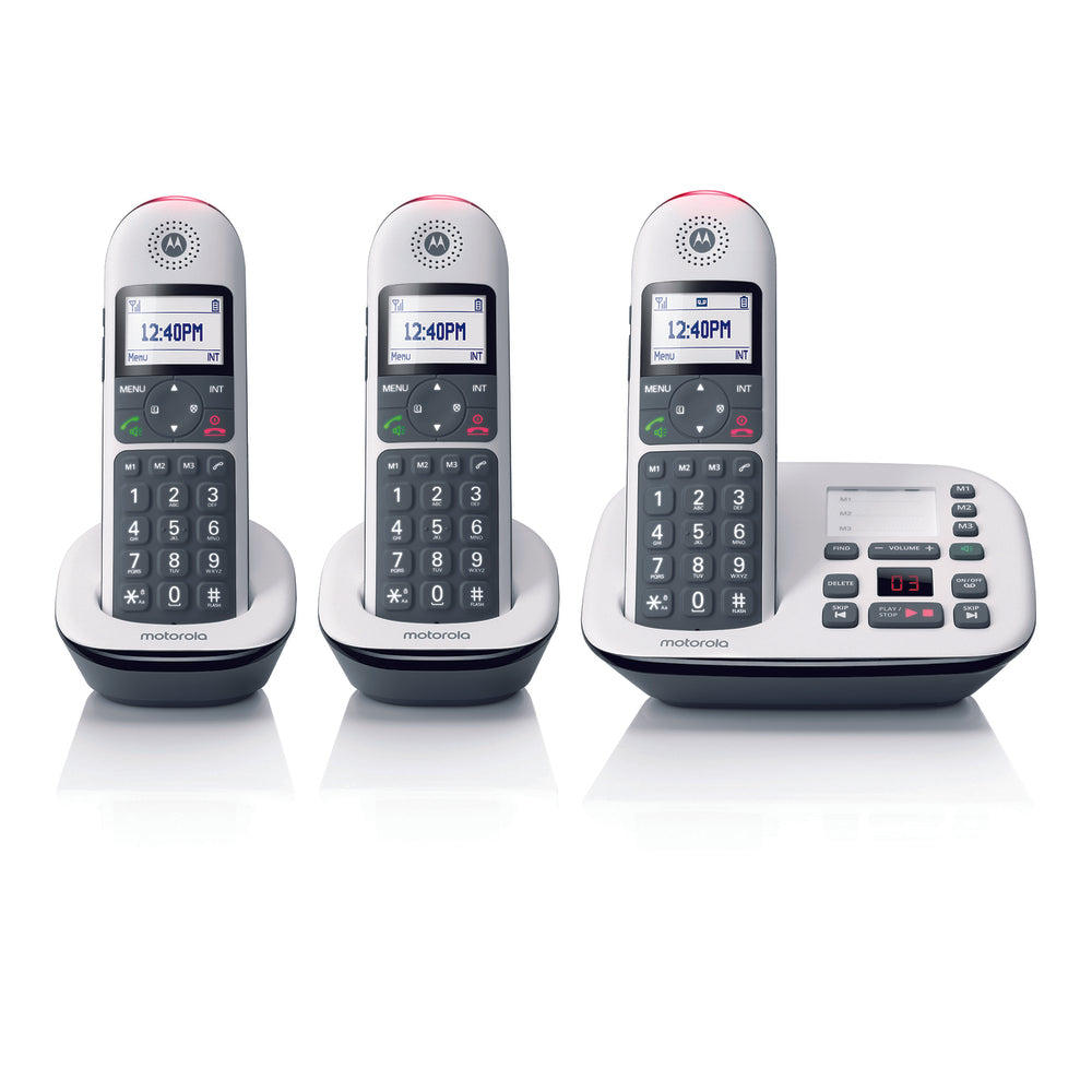 Image of Motorola 3 Handset Cordless Phone (CD5013)