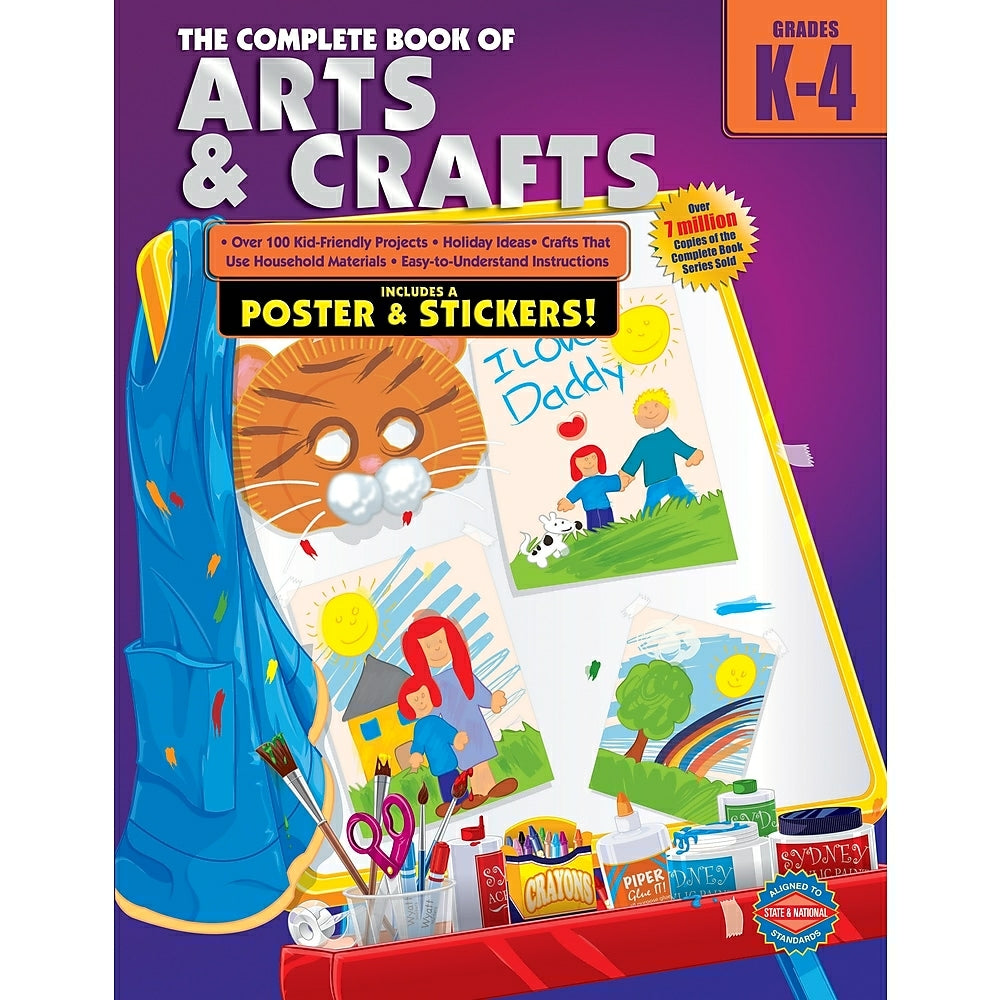 Image of eBook: American Education Publishing 0769685579-EB The Complete Book of Arts and Crafts, Grade K - 4