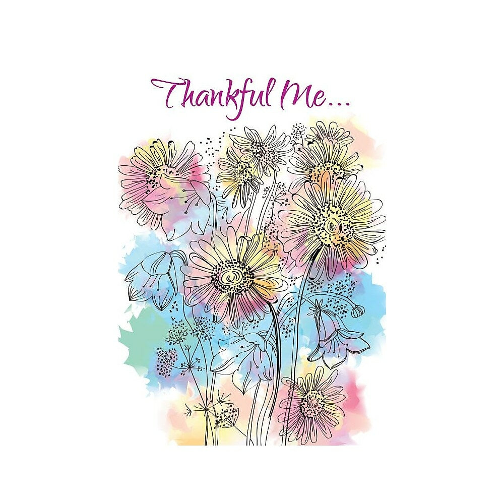 Image of Thank You Cards, Thankful Me..., 48 Notelet Cards, 12 Pack