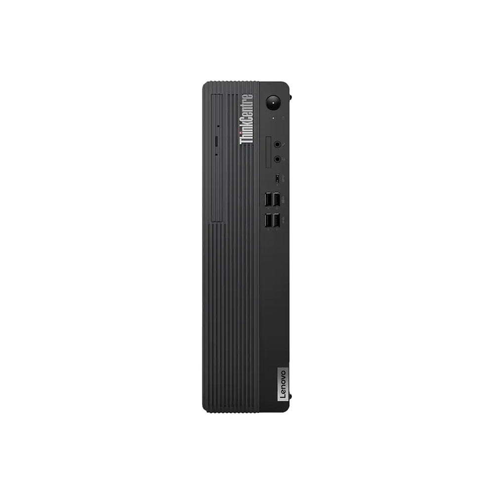 Image of Lenovo ThinkCentre M70s Gen 3 Desktop Computers - Intel Core i5-12400 - 256GB SSD - 8GB RAM - Windows 11 Pro, Black