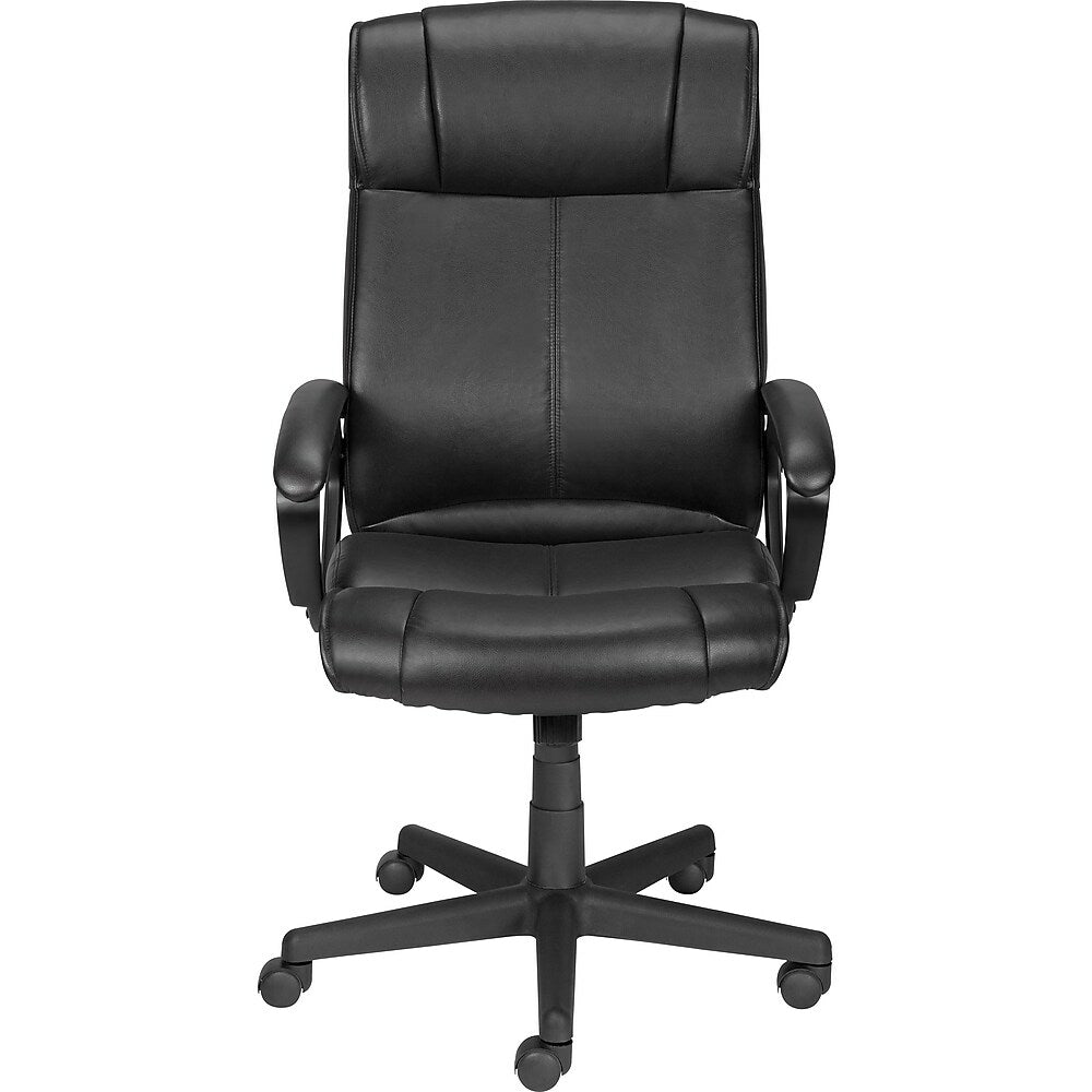 staples turcotte luxura highback executive chair black
