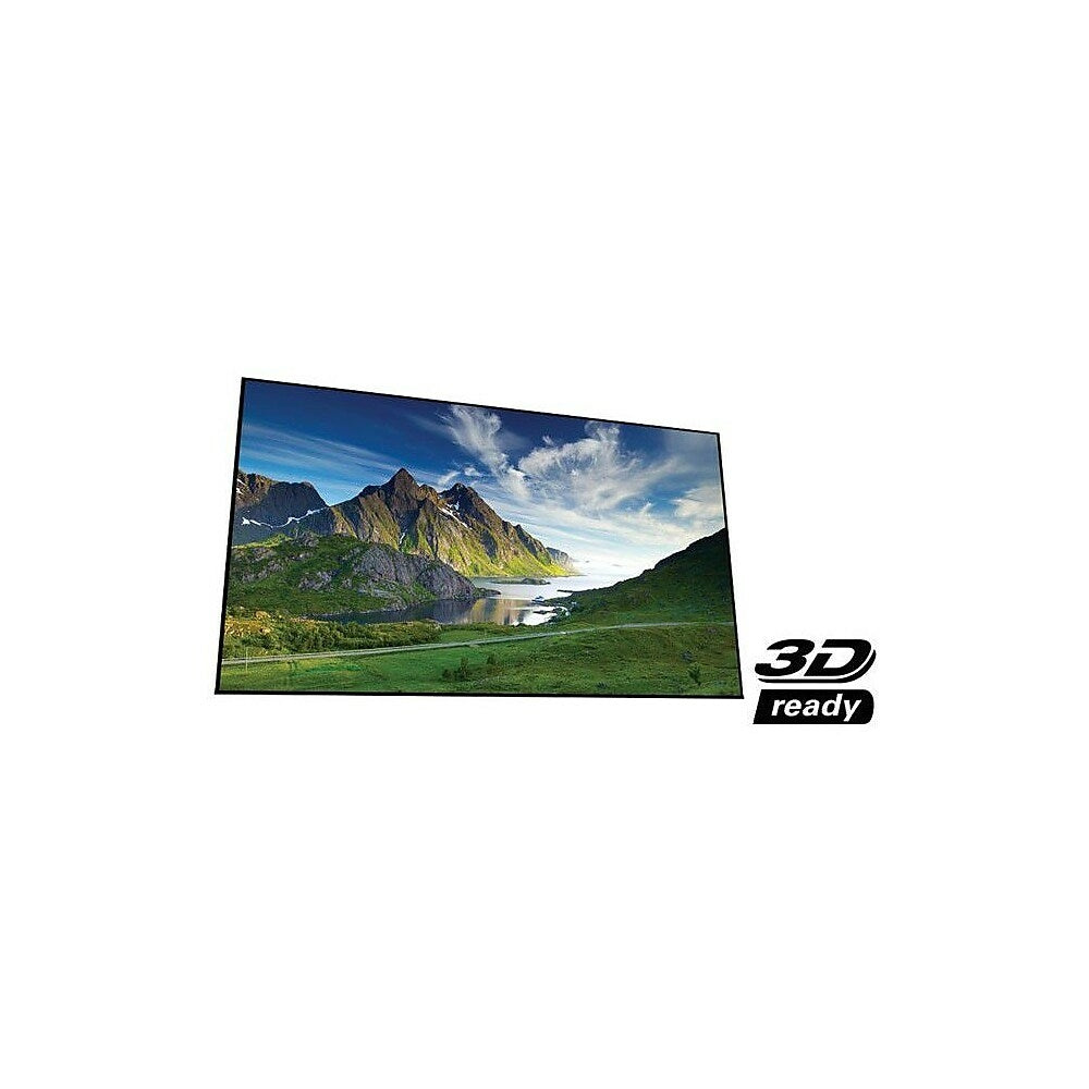 Image of 115" 16:9 Elunevision Reference Studio 4K Slim Fixed Frame Projector Screen, (EV-S-115-10)