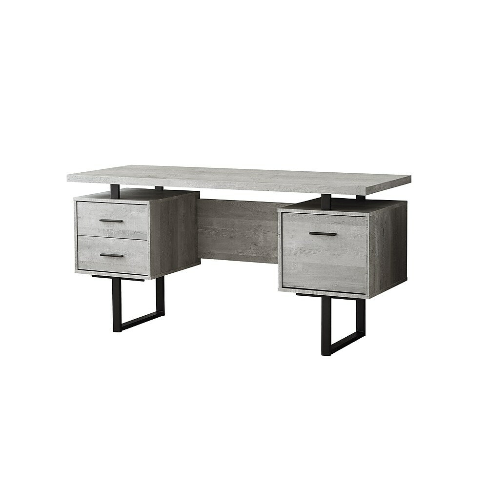 monarch specialties desk grey