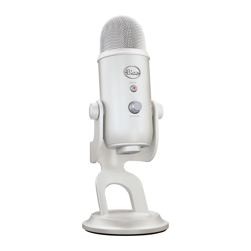 Image of Logitech Blue Yeti Premium USB Gaming Microphone - White Mist