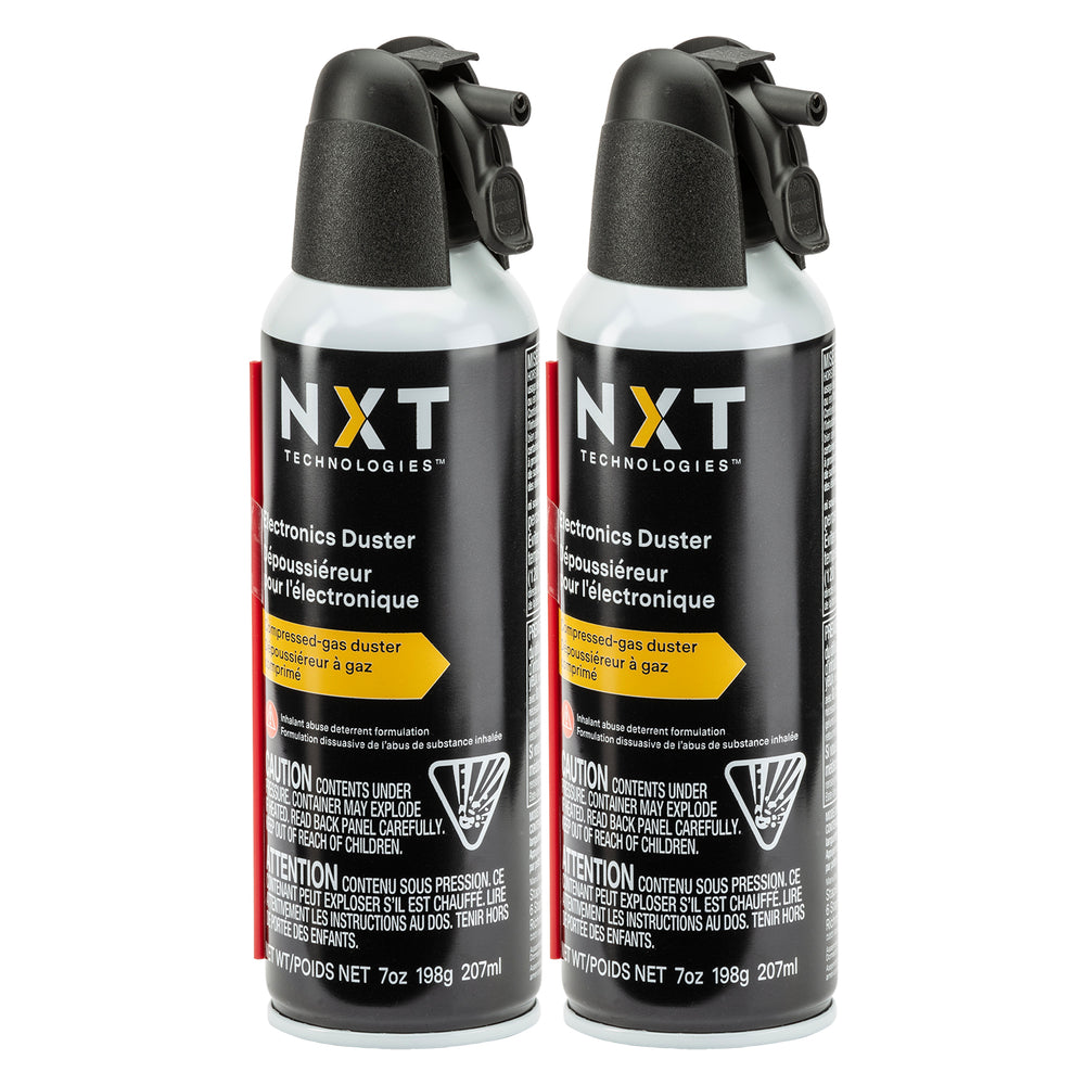 Image of NXT Technologies Electronics Duster Compressed Air - 7 oz - 2 Pack