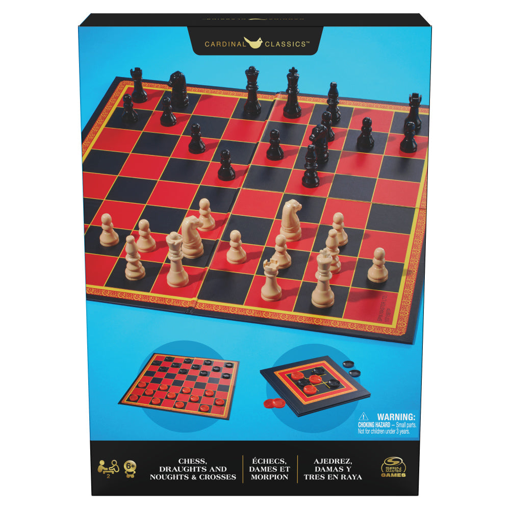 Image of Spin Master Games Chess And Checkers