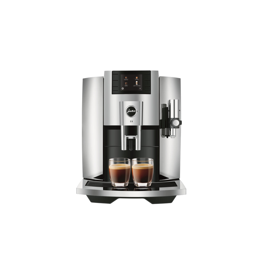 Image of Jura E8 Chrome Automatic Coffee/Specialty Coffee Machine, Grey