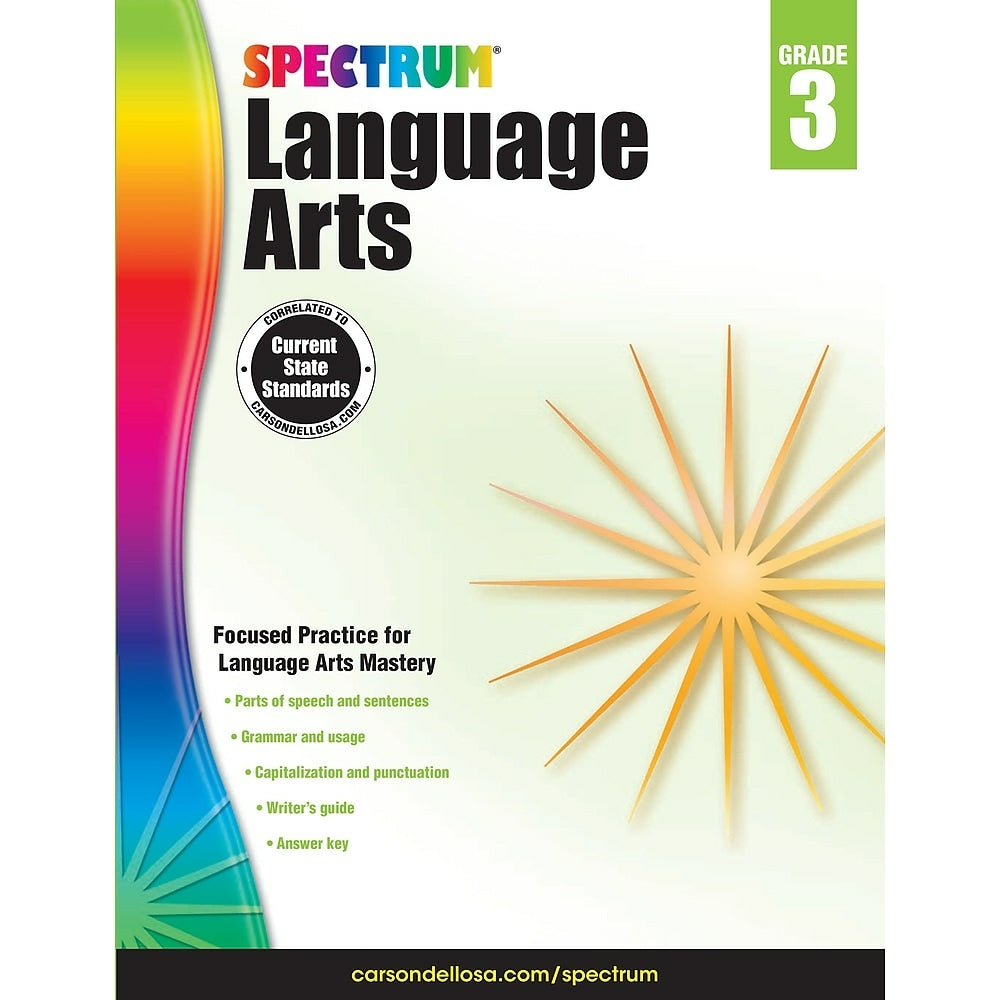 Image of eBook: Spectrum 704590-EB Spectrum Language Arts - Grade 3