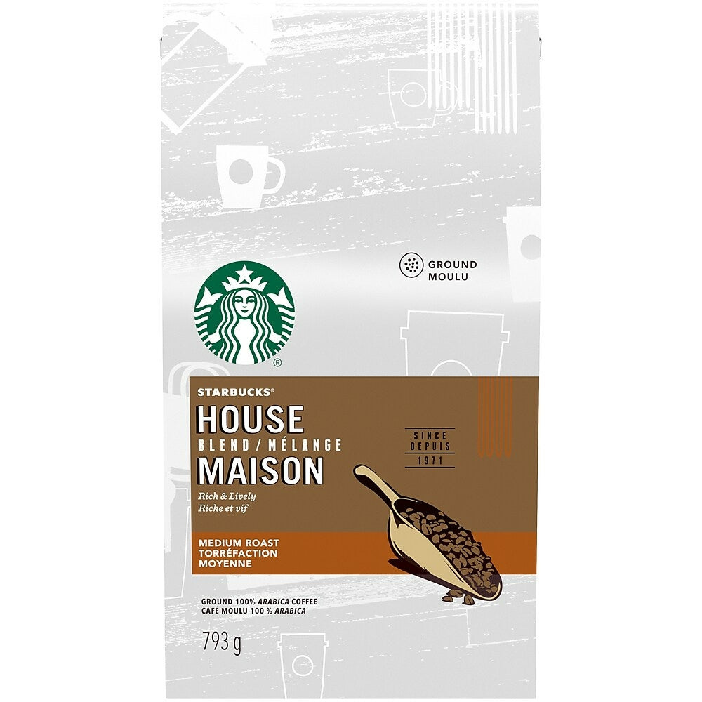 Image of Starbucks Roast & Ground Coffee - House Blend - 793g