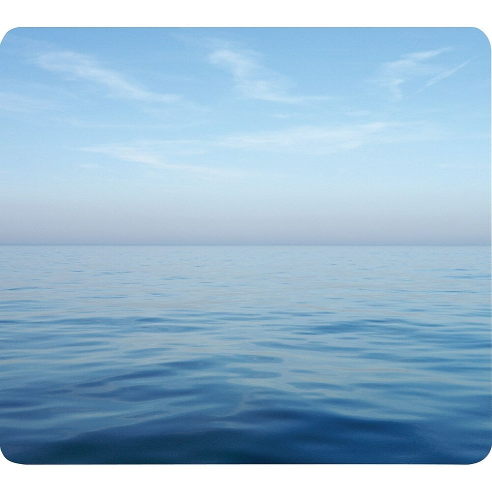 Image of Fellowes Recycled Optical Mouse Pad - Blue Ocean