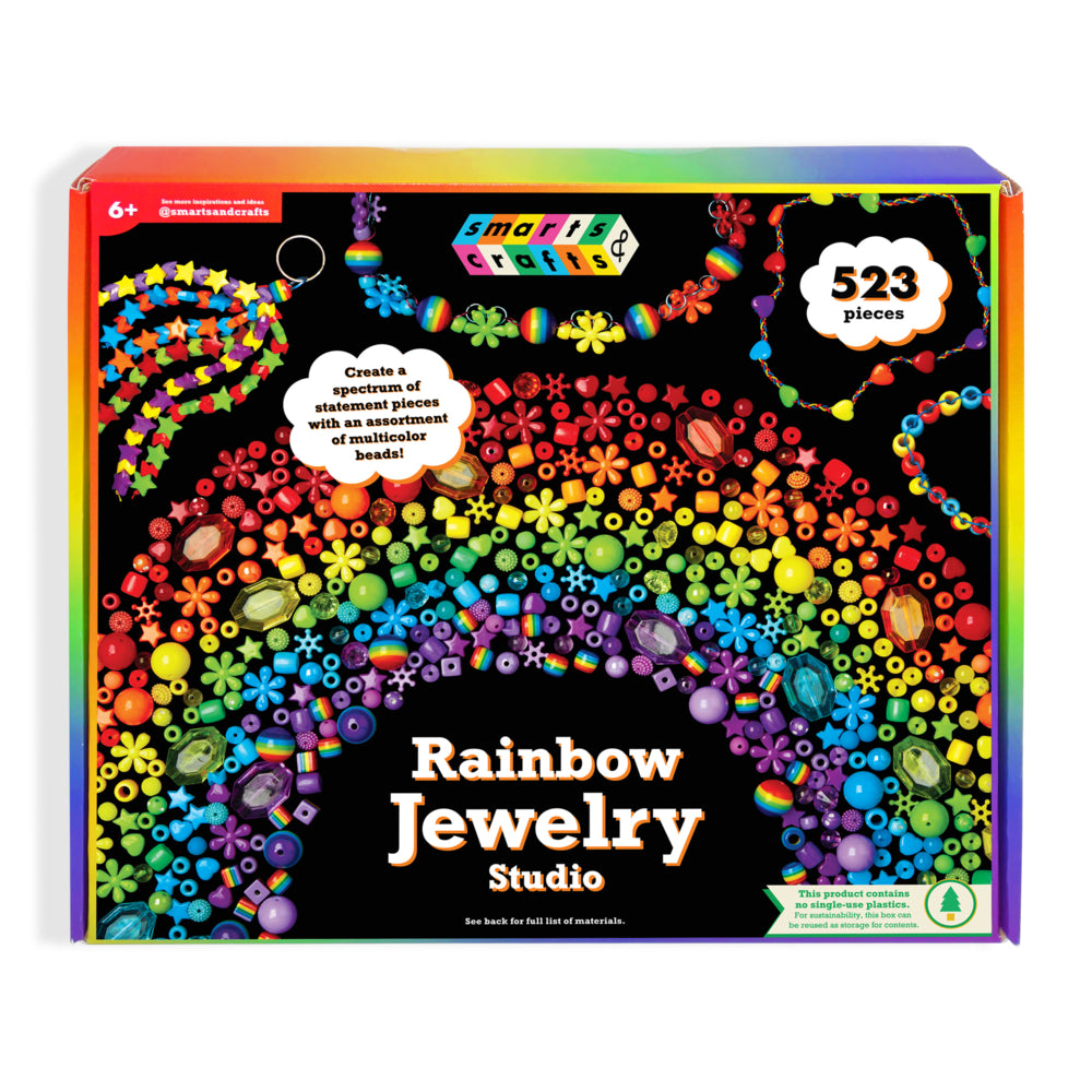 Image of Smarts & Crafts Rainbow Jewelry Workshop
