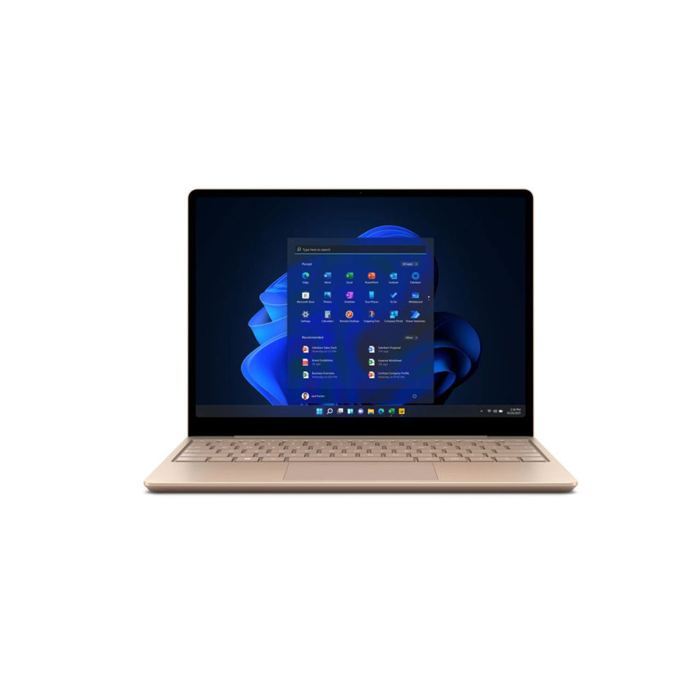 Image of Microsoft Surface Laptop Go 2 - Intel i5 - 128 GB SSD - 8 GB RAM - Windows 11 Pro - Sandstone