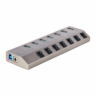 Achetez en gros Hub Usb Alimenté, Répartiteur De Hub De Données Usb 3.0 10  Ports Avec Ports De Charge Usb Et Interrupteurs Marche/arrêt Individuels  Avec 12/3a(36w) Chine et Usb Hub à 20