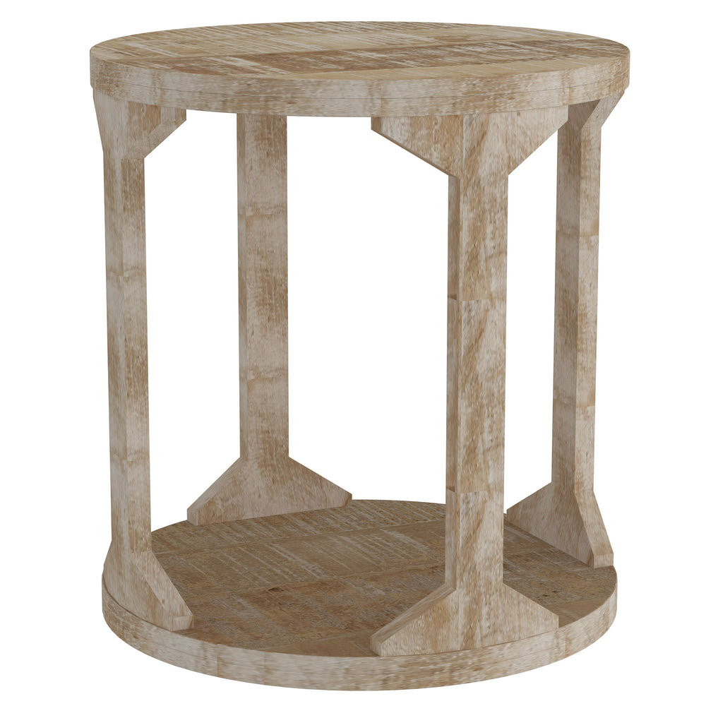 Image of nspire Rustic Modern Solid Wood Accent Table - Distressed Natural