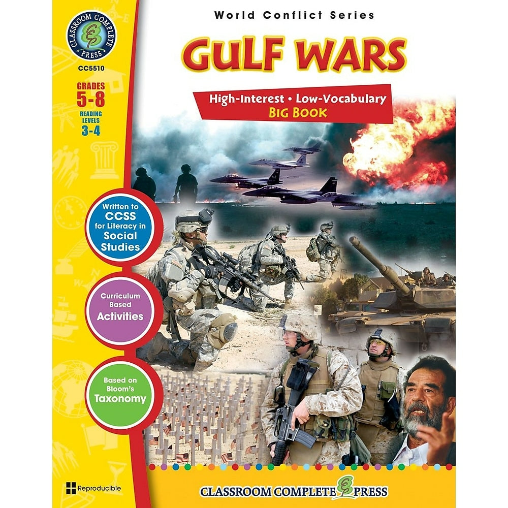 Image of eBook: Gulf Wars Big Book - (PDF version - 1-User Download) - ISBN 978-1-55319-365-4 - Grade 5 - 8