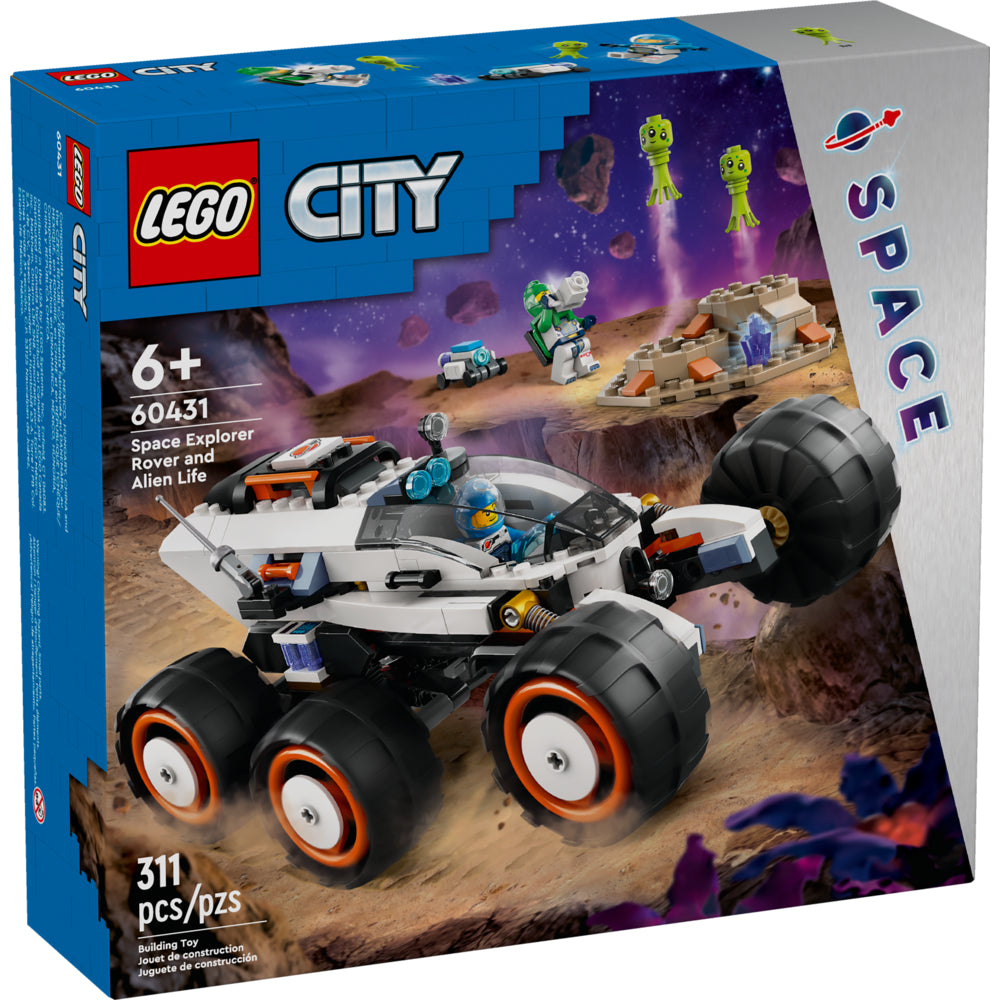 Image of LEGO City Space Explorer Rover and Alien Life - 311 Pieces