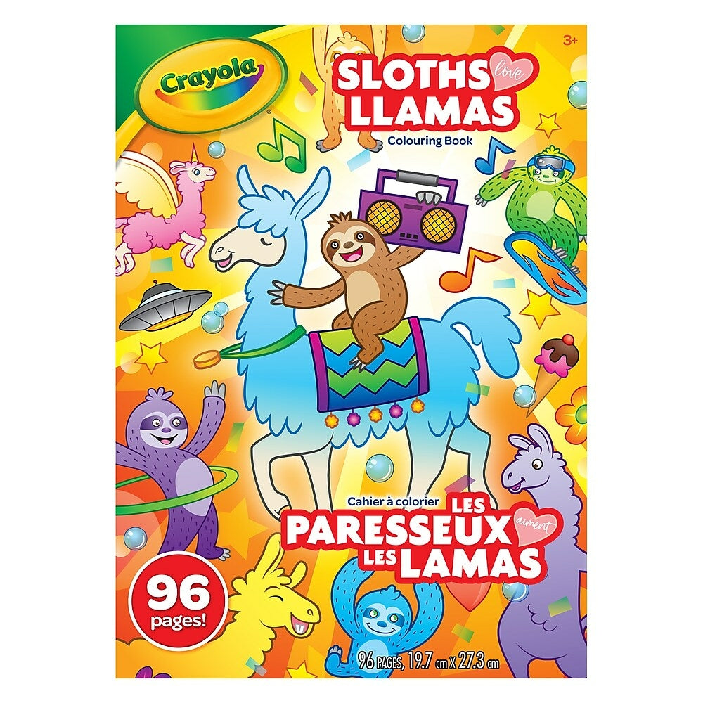 Image of Crayola 96 Page Colouring Book, Assorted Designs