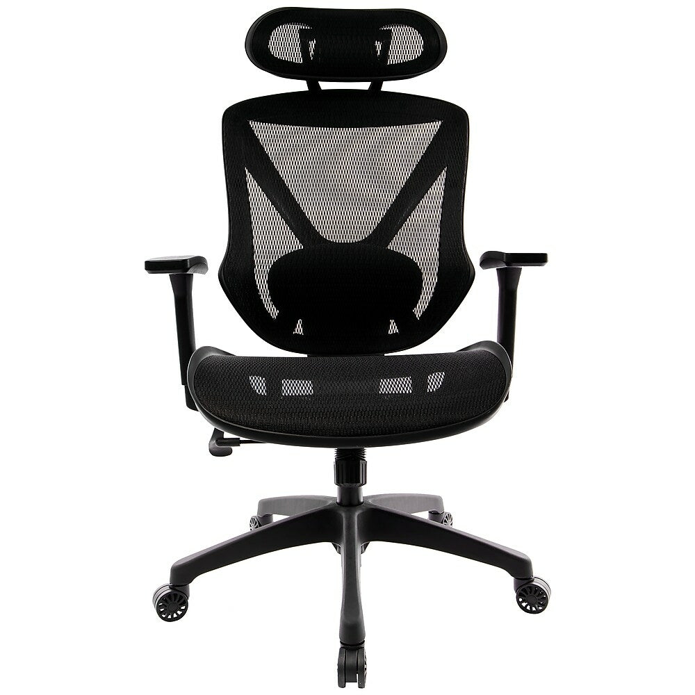 Union Scale Flexfit Dexley Mesh Task Chair Black Staplesca