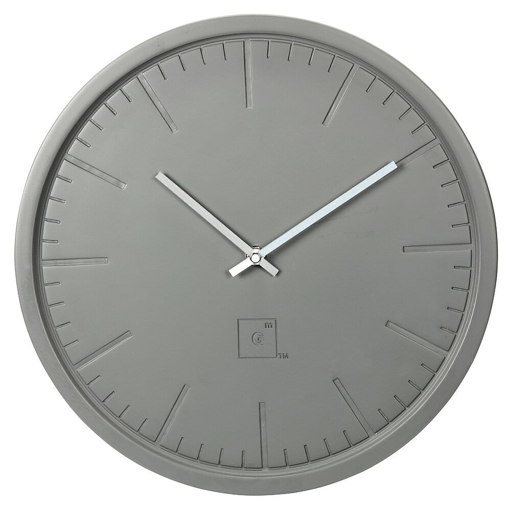 Image of Gry Mattr Concrete Wall Clock, Grey