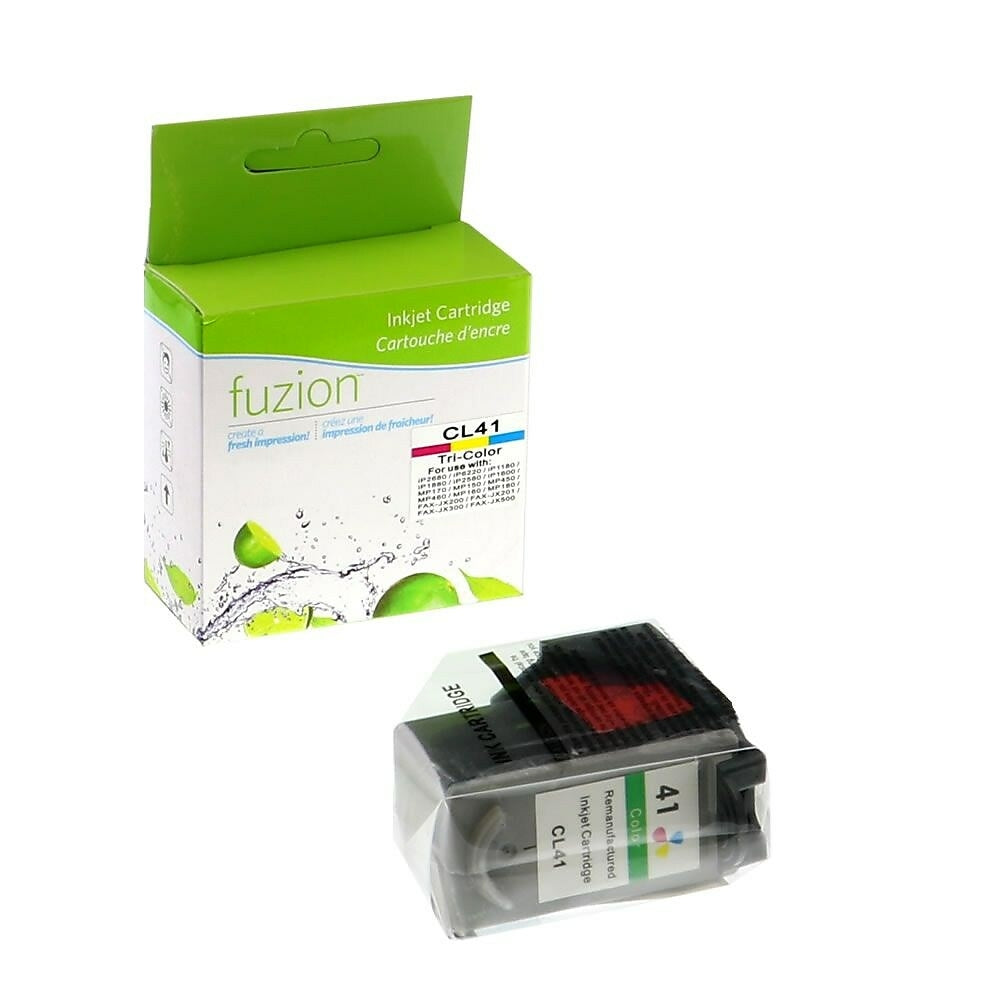 Image of fuzion New Compatible Canon CL41 Colour Ink Cartridges, Standard Yield (617B002AA)