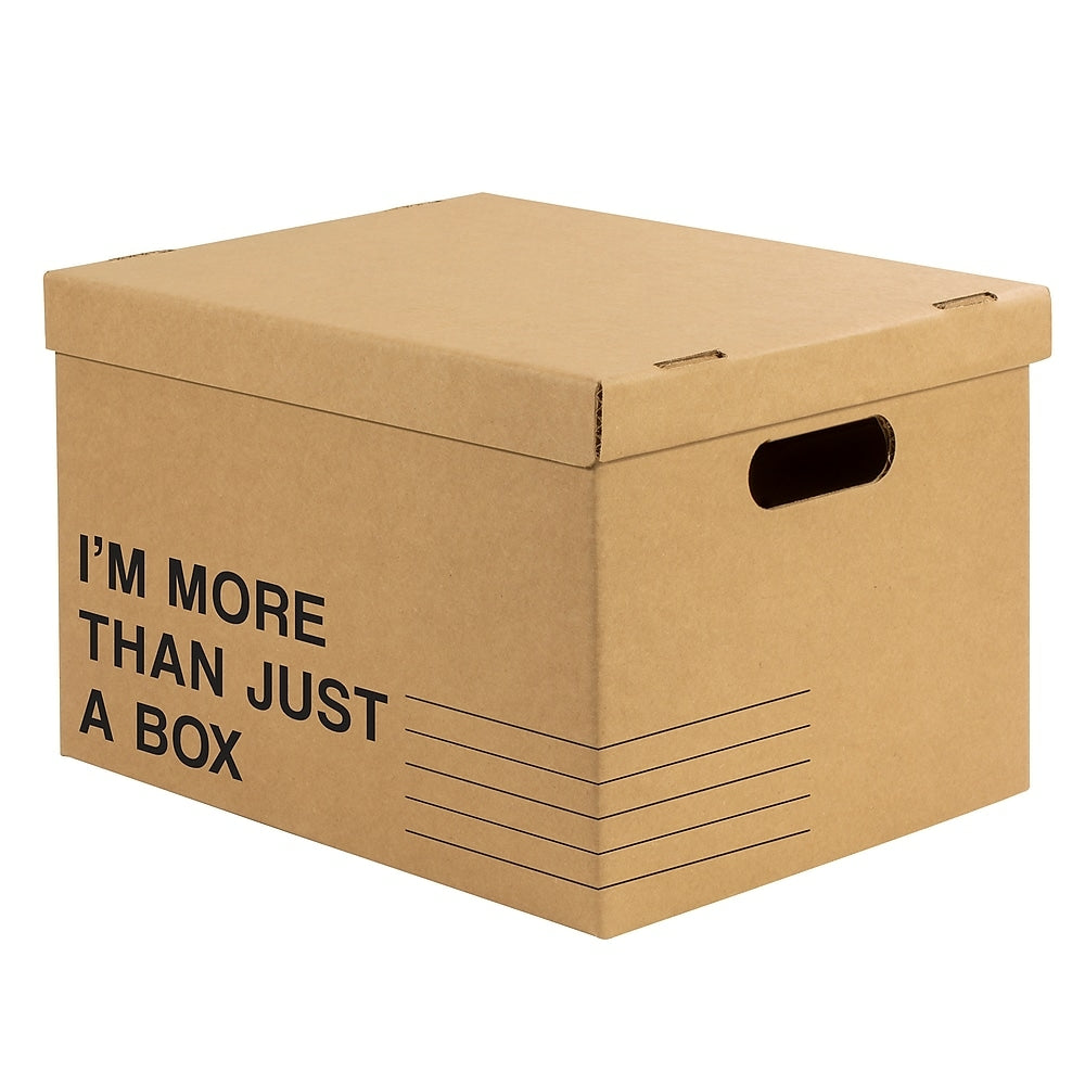 Image of Staples "I'm More Than Just a Box" Box - 4 Pack