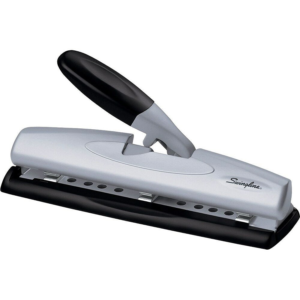 Image of Swingline LightTouch Lever Professional 2- or 3-Hole Punch, 20-Sheet Capacity
