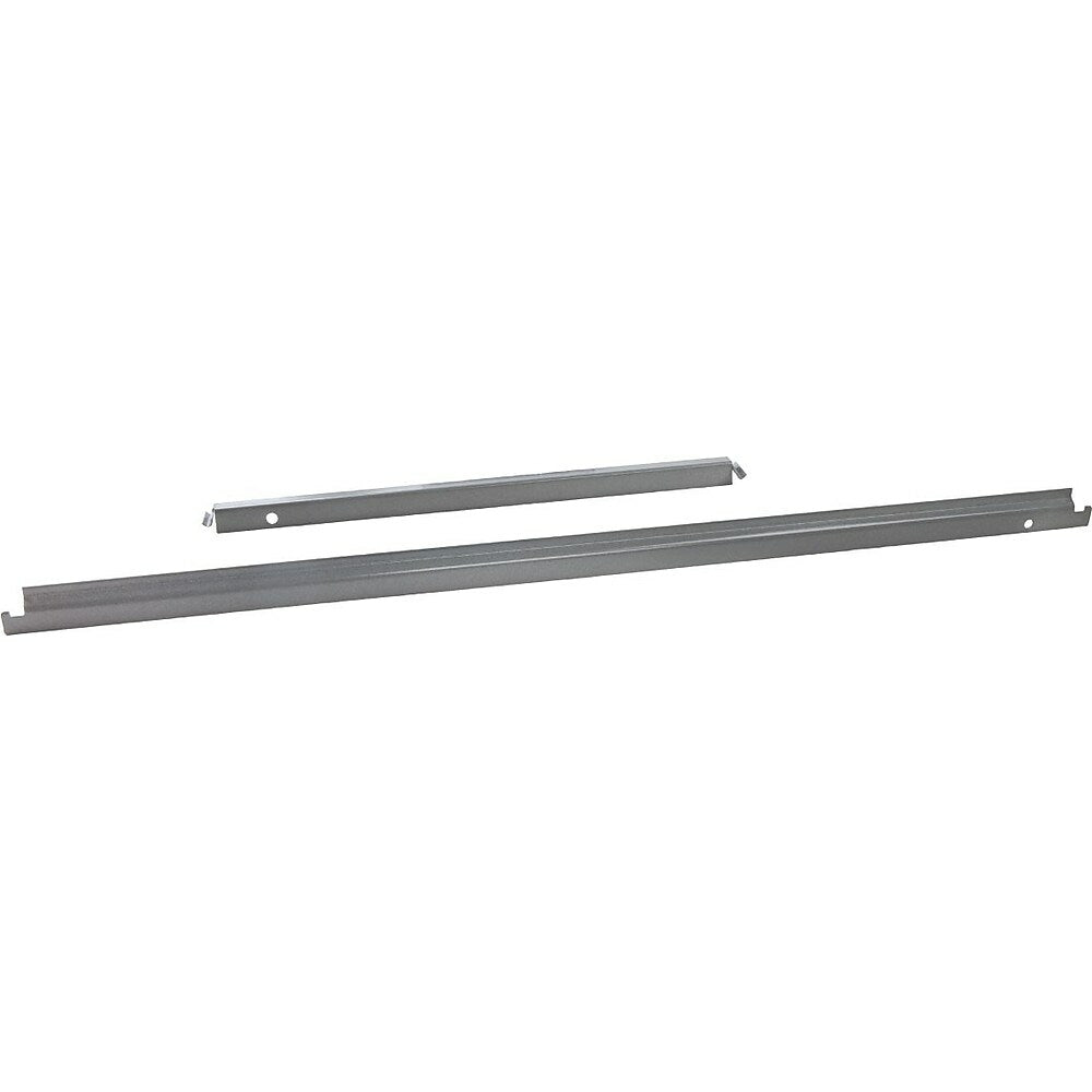 Image of Lateral File Cabinet Accessory, Side-to-Side Bars for 36" File Cabinets, 2 Pack, Grey_Silver